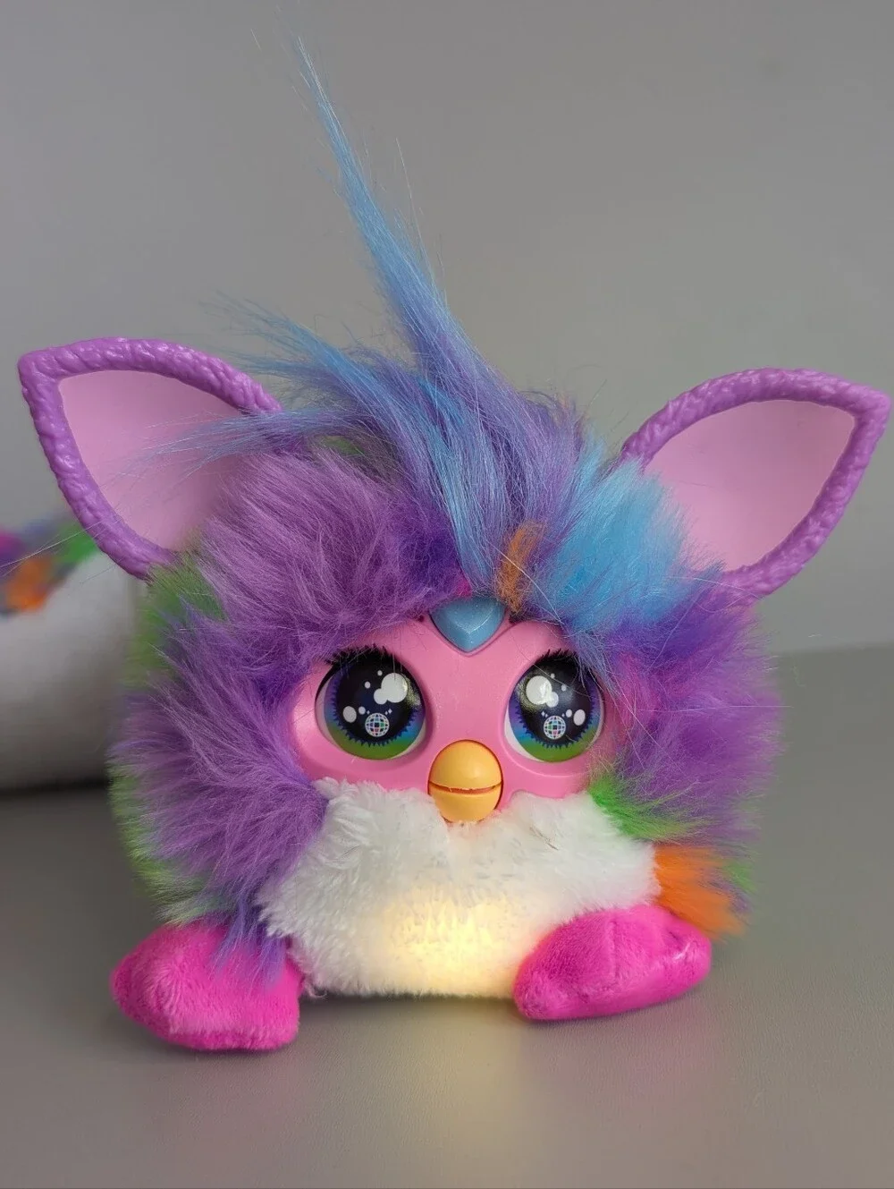 Long Furby DJ Interactive Plush Toy, Lights & Sounds, 32" - Picture 4 of 15